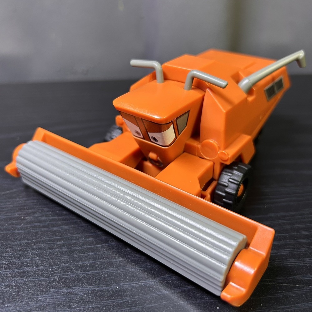 Disney Pixar Cars FRANK Combine Harvester 2014 Mattel Plastic 6" Extend Arm